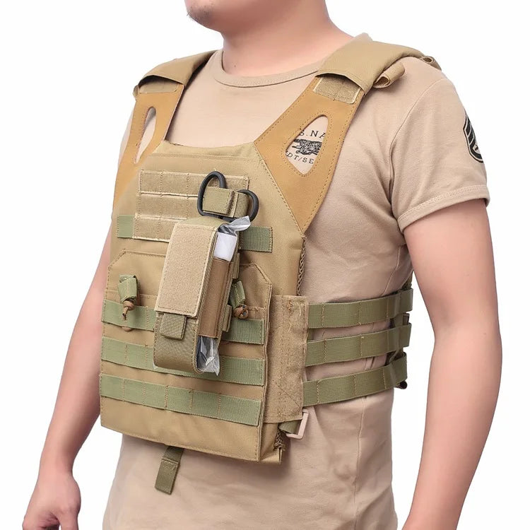 New Tactical Cat First Aid Nylon Tourniquet Pouch Single Pistol Mag Bag Case Outdoor Hunting Knife Holster Medical Scissor Packs