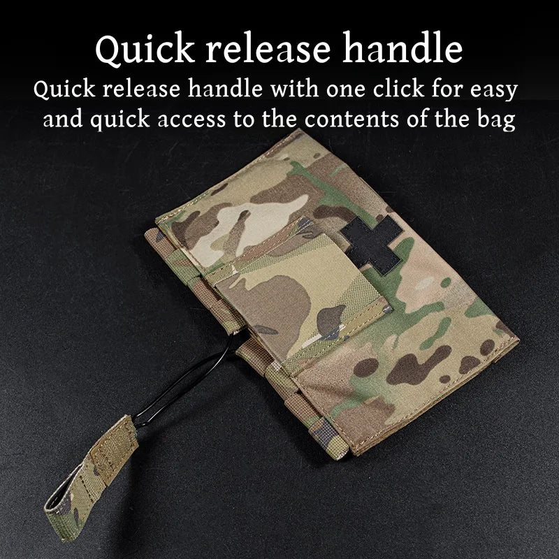 SEAL Outdoor  Quick Release Outdoor First Aid Kit MOLLE Waist Quick Release First Aid Kit
