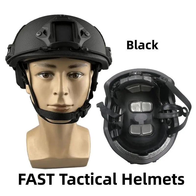 Tactical Helmet MICH FAST 2000B Helmet ACH High Cut Wendy's Suspension Pad Helmet Impact Resistant Fragments Safety Helmet