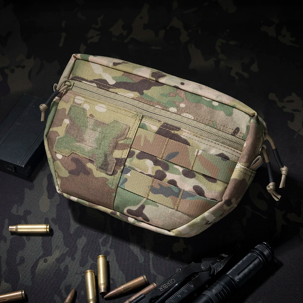 EXCELLENT ELITE SPANKER Tactical Vest Hanging Bag Outdoor Multi-Functional EDC Pouch Molle System Package Accessory Bags