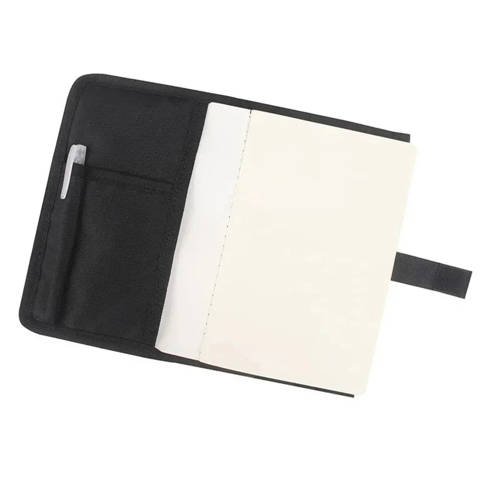 Outdoor Tactical Pocket Journal Protective Case Cover, A5 Notebook with Detachable Loose-leaf Pages