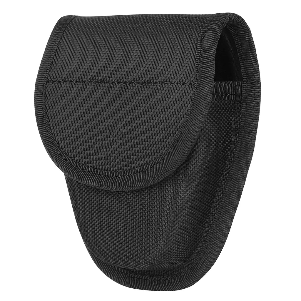 KRYDEX Tactical Double Hidden Snap Handcuff Case Pouch Fits 2” & 2.25” Duty Belt For Law Enforcement & Security Guard Equipment