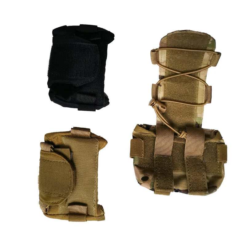 Tactical Fast Helmet Battery Pouch MK2 Helmet NVG Battery Pack Case Counterweight Pouch Balance Weight Bag for Hunting Airsoft