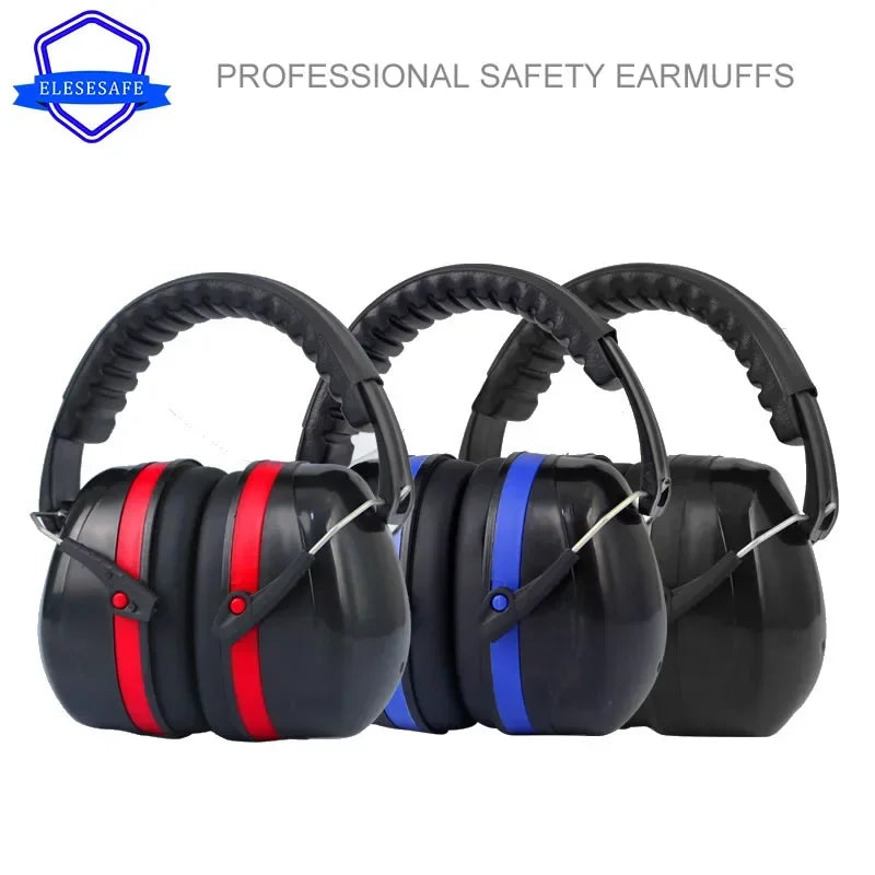 Anti-Noise Head Earmuffs Foldable Ear Protector SNR-35dB For Kids/Adults Study Sleeping Work Shooting Hearing Safe Protection
