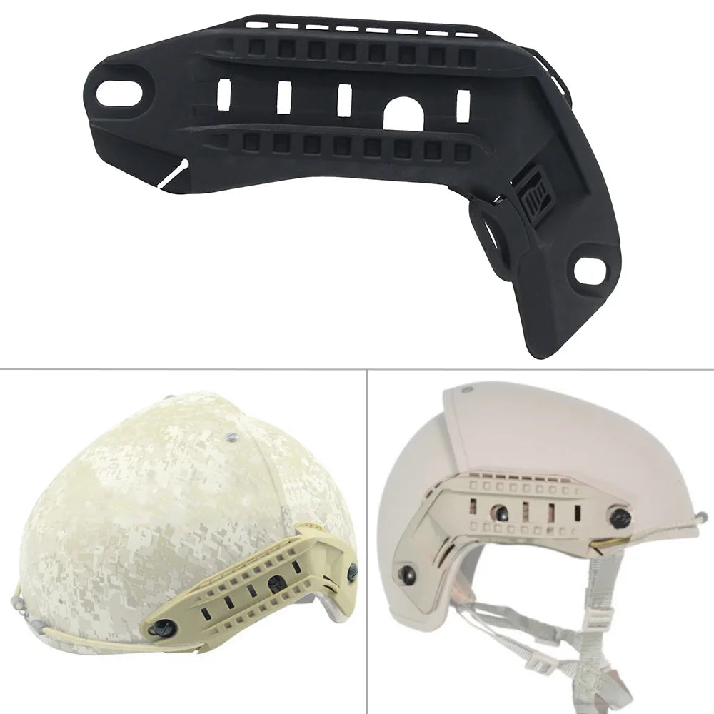 VULPO Tactical Helmet Rail CP AF Helmet Side Guide Rail Mount Hunting Airframe Helmet Accessories