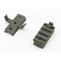 Tactical helmet flashlight clip plastic track slider universal riot helmet accessory flashlight clip