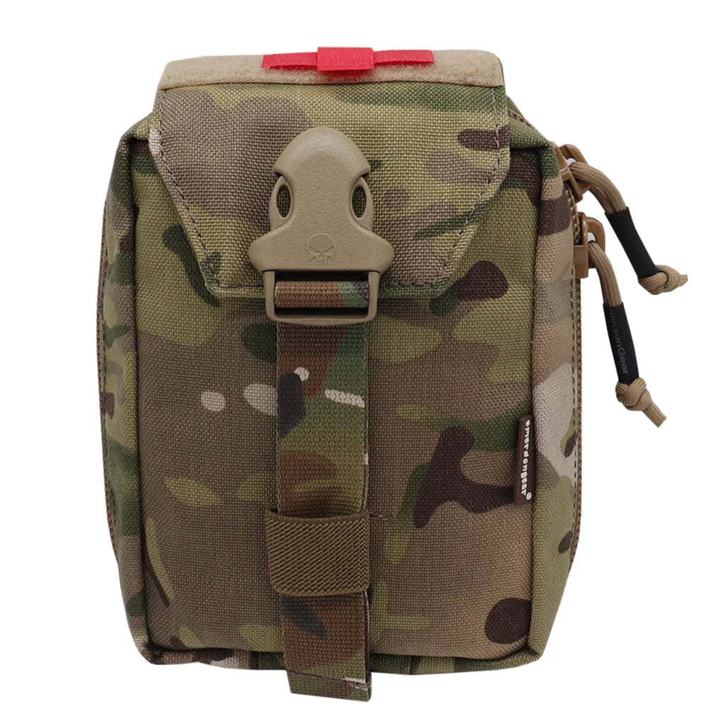 Classic Style Tactical Nylon Molle First Aid Kit Pouch EMT IFAK Survival Bag Water Proof Molle Tool Pouch Outdoor Combat Gear