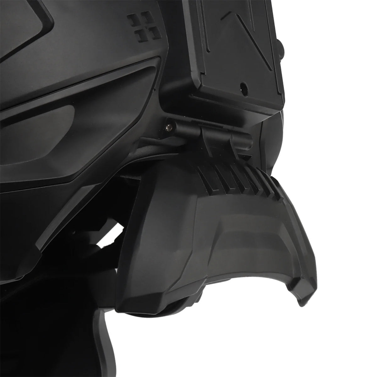 Assault I Airsoft Helmet Full Face Tactical Helmet with HD Headset Anti-Fog Fan 2 Pairs Lens Flip Mask for Outdoor CS