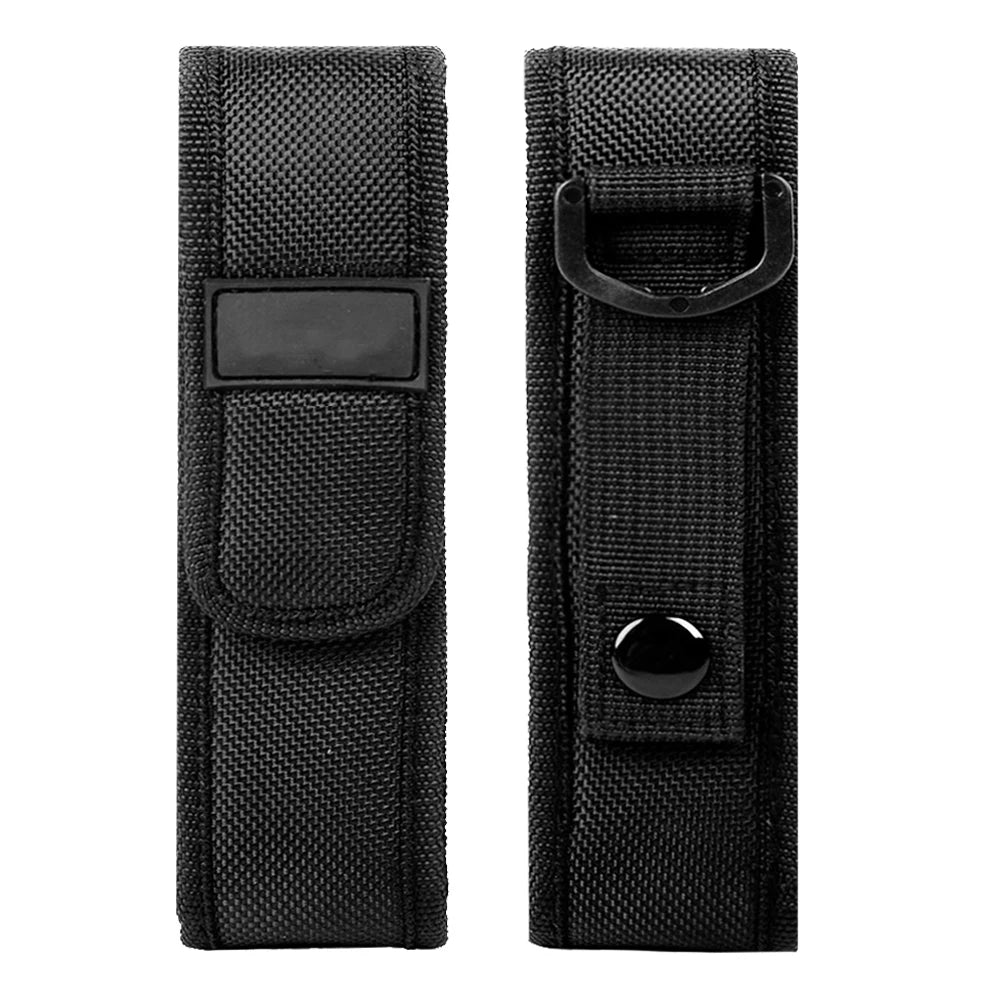 Tactical Flashlight Case TZ20 Molle Belt Flashlight Cover EDC Torch Pouch with Belt Clip Multitool Holder Hand Lamp Holster