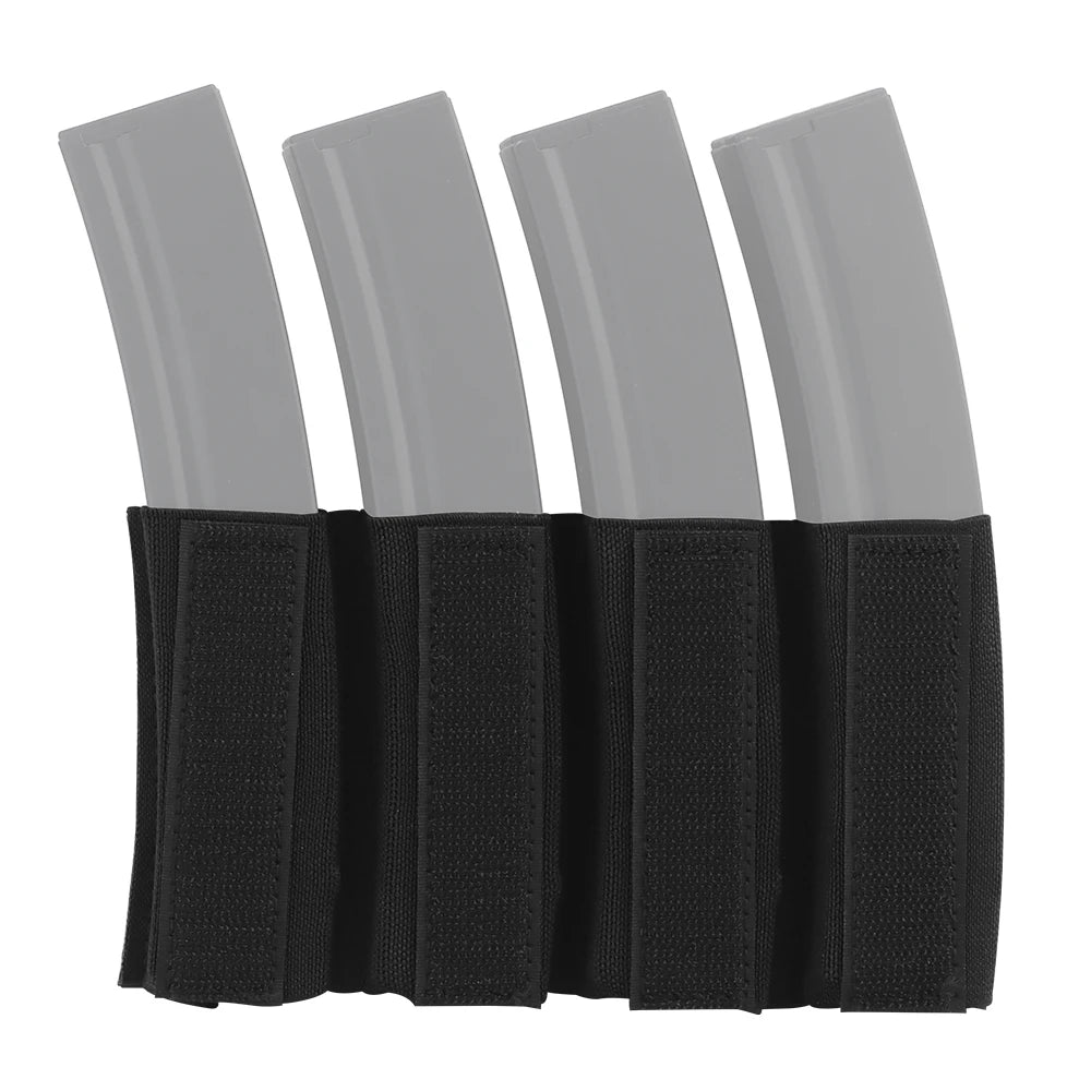 Outdoor MK4 chest hanging inner liner, 4-pack magazine bag, two sizes, suitable for MP5 respectively, MP7