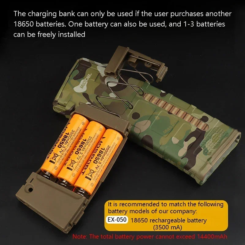 PMAC Style 1:1 Mag Magazine Model Type Replaceable Battery Charger Shell TypeC-line Without Battery Tactical Mobile Power Supply