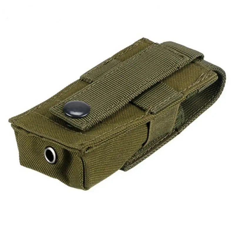 Tactical Molle Flashlight Pouch,Torch Holder,Magazine Single Mag Bag,Knife Holster,M5,EDC,9mm,Outdoor Hunting Waist Bag