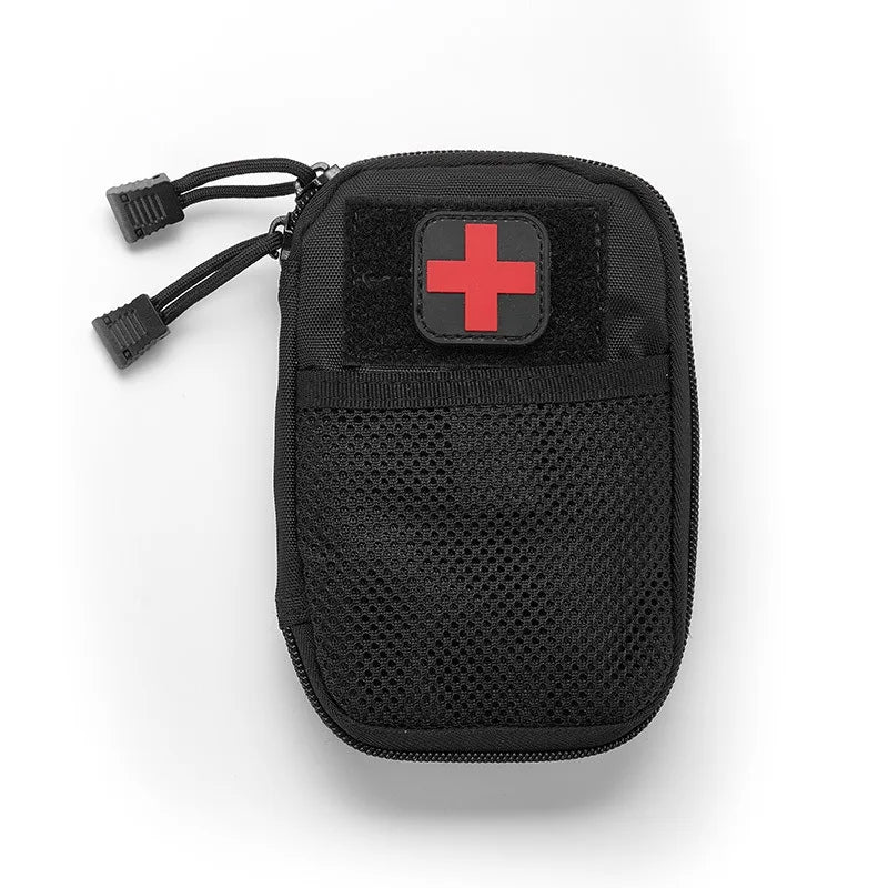 Tactical First Aid Bag Emergency Camping Hunting Mountaineering Medicine Bag Lightweight Utility Tool Portable Storage Waist Bag
