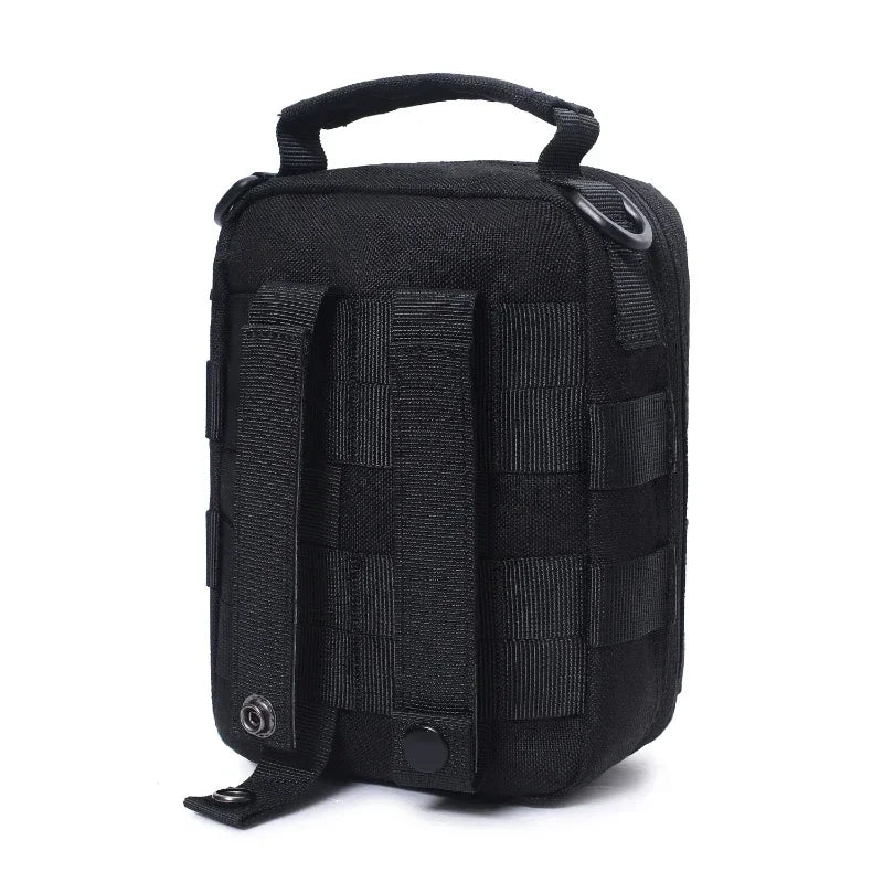 EDC Medical Pouch Survival EMT Emergency Tool Bag Waist Pack Camping Hunting Pouch First Aid Kit Bag Shoulder Strap NOT Included