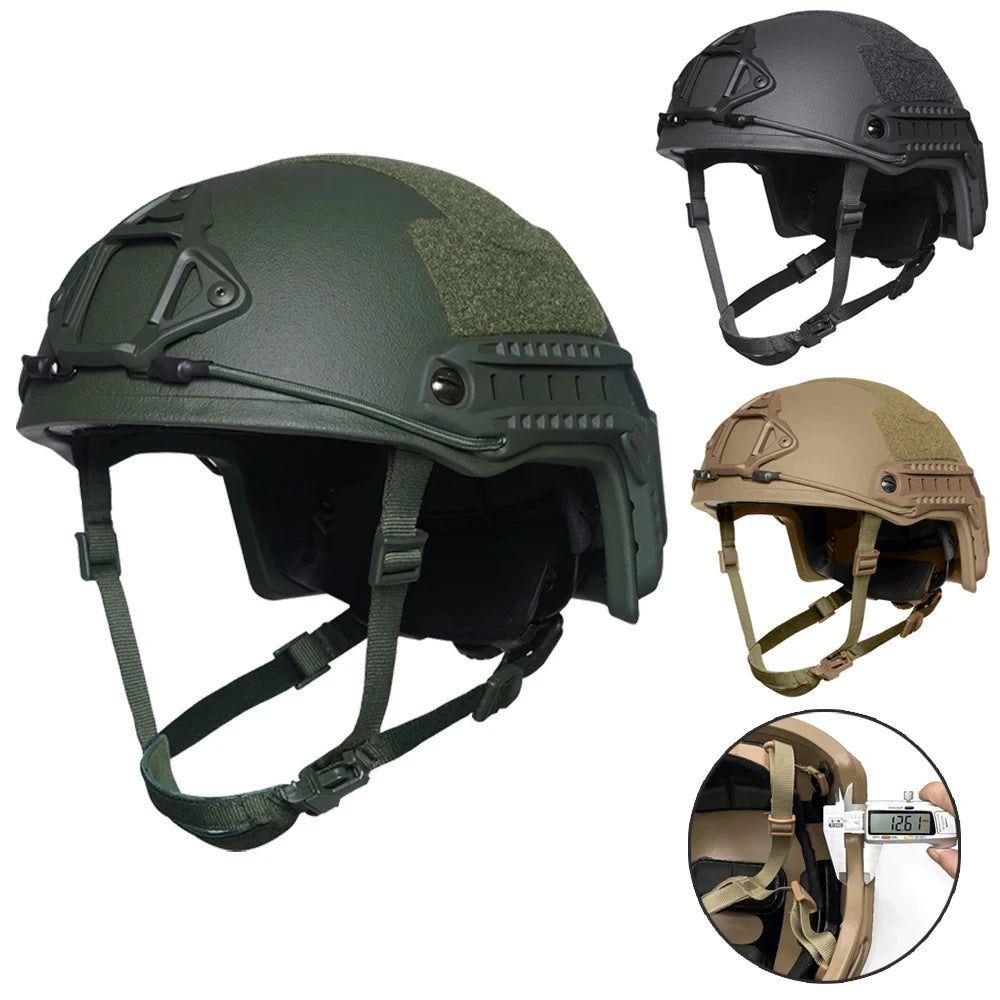 BOOIU FAST Tactical Helmet Glass Fiber Helmet Fast Outdoor Activity Protective Military Safety Riot Control Helmets
