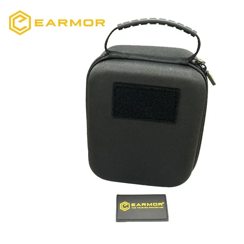 EARMOR Tactical Headphone Hard Storage Case, Portable Lightweight Headphone Case, Waterproof M31/M32/ M31H/M32H earmuffs