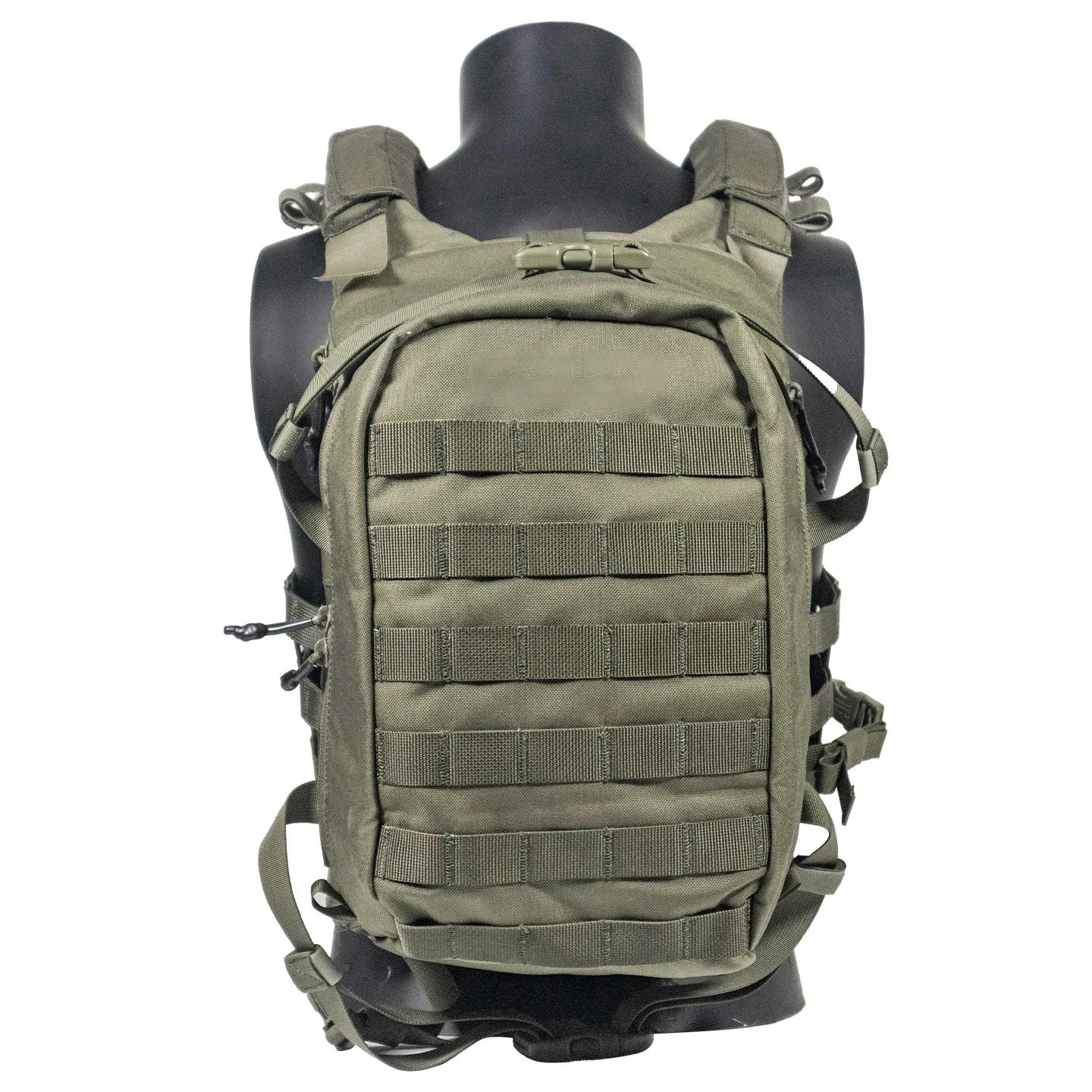 117 Tactical Vest+Backpack Combo, 1000D Nylon, MOLLE, Quick-Release, RG, Outdoor Patrol