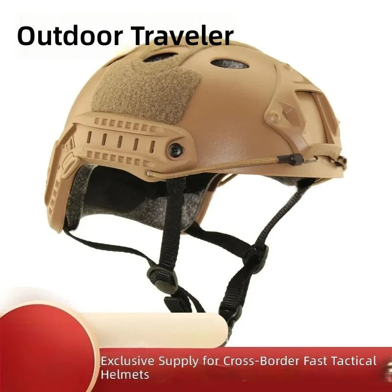 Tactical Helmet for Airsoft Paintball Military Training – Compatible with Team Wendy QRC Ops-Core FAST MT | Lightweight