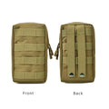 Outdoor Molle Pouch EDC Tool Bag Waterproof Nylon Multi Purpose Small Pack Universal Hunting Camping Bag Outdoor Equip