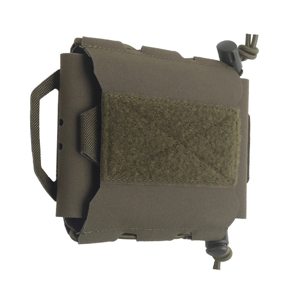 Tactical IFAK Compact Trauma Pouch MOLLE Medical Bag First Aid Kit for Outdoor Hunting Camping Hiking