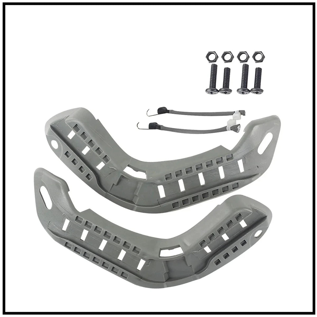 Tactical MICH2000 Helmet Side Guide Rail 1 Set ABS ARC Helmet Mount Installation Outdoors Hunting Helmet Accessories