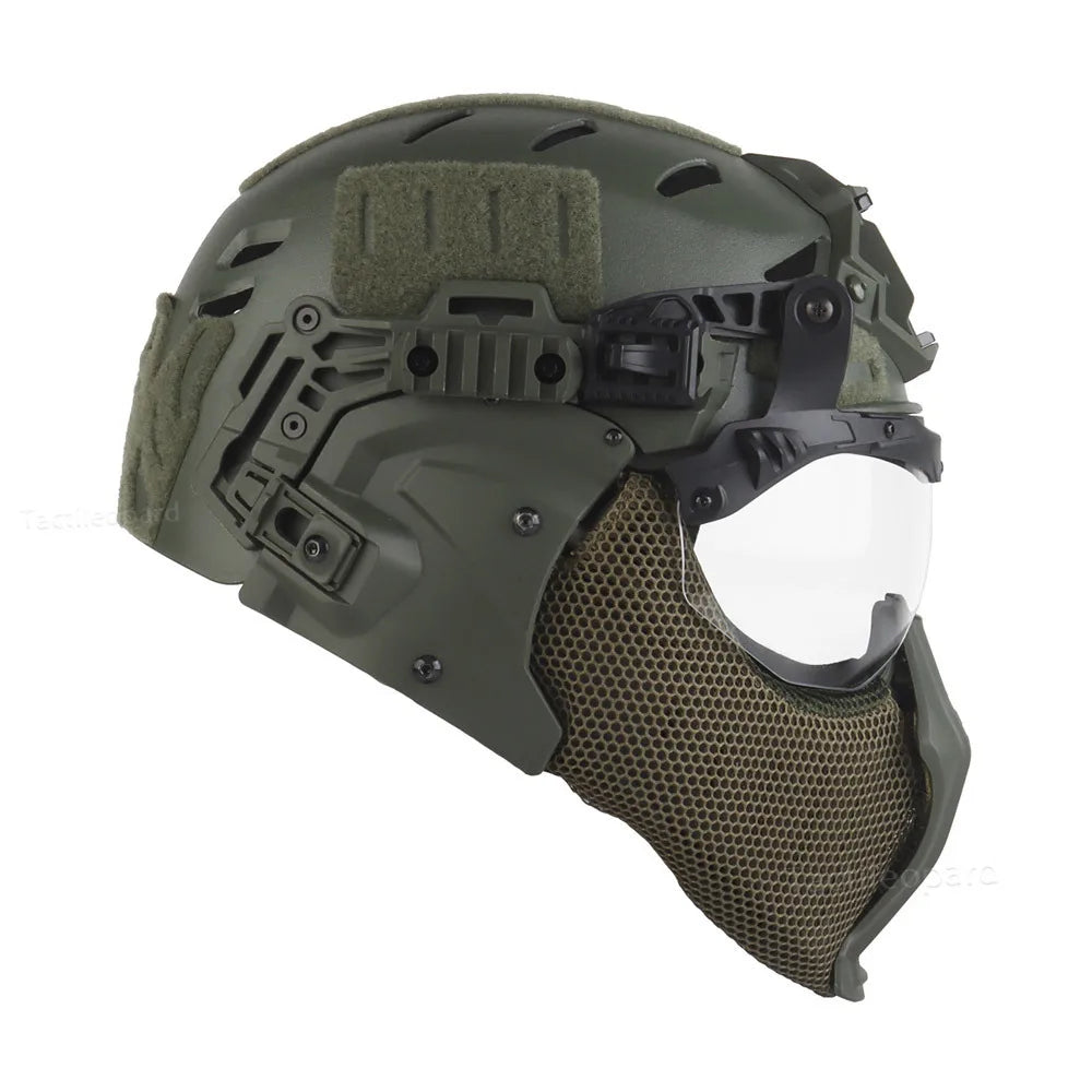 Tactical Wendy 3.0 Full Protection Helmet Hunting Airsoft Training Gear