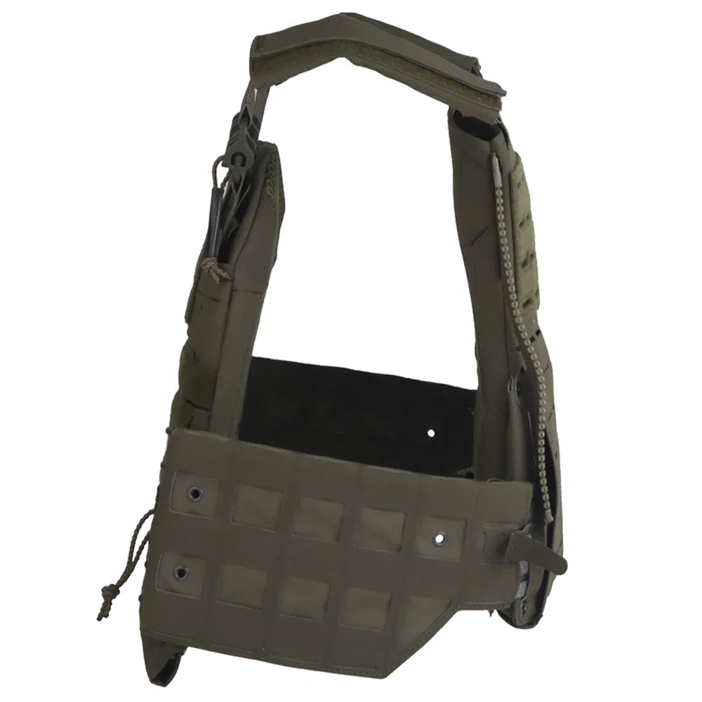 SS Style LV-120 Plate Carrier Kit Tactical CS Airsoft Hunting Training Vest with Quick Release System Adjustable Cummerbund Belt