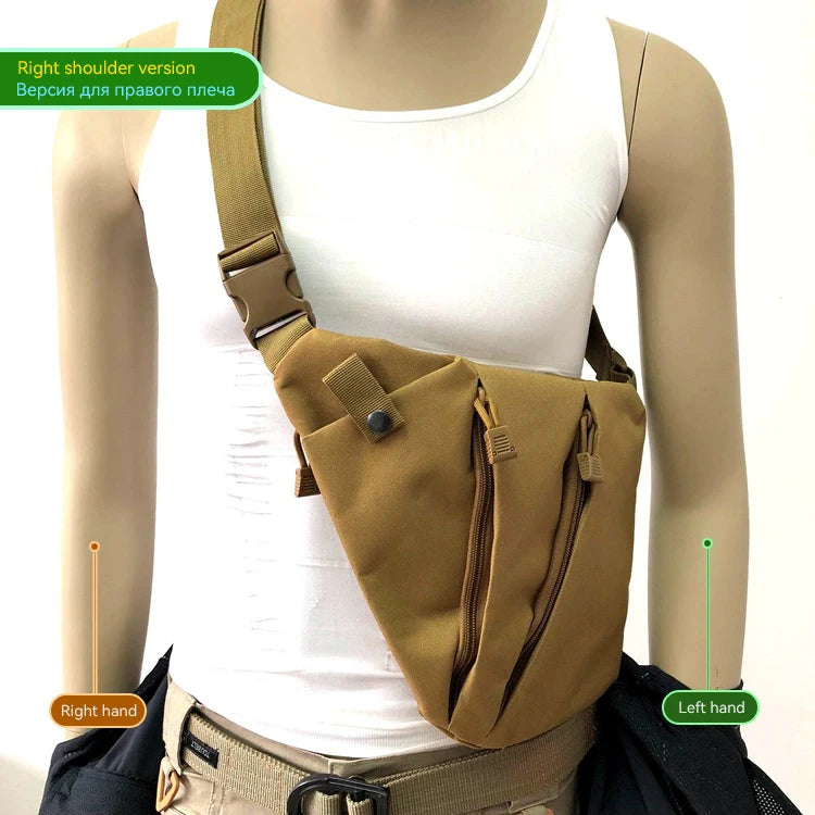Multifunctional Concealed Storage Bag Anti-Theft Outdoor Travel Chest Bag Sports Lightweight Storage Bag