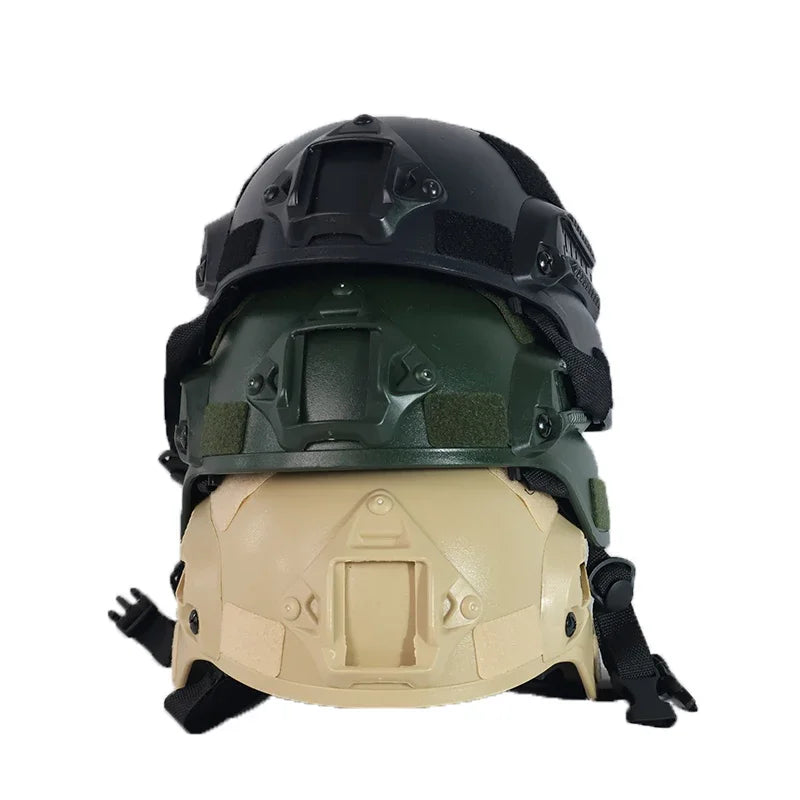 Children's Tactical Protective Helmet Game MICH Helmet Kids Outdoor Military CS Army Airsoft Lightweight Helmet