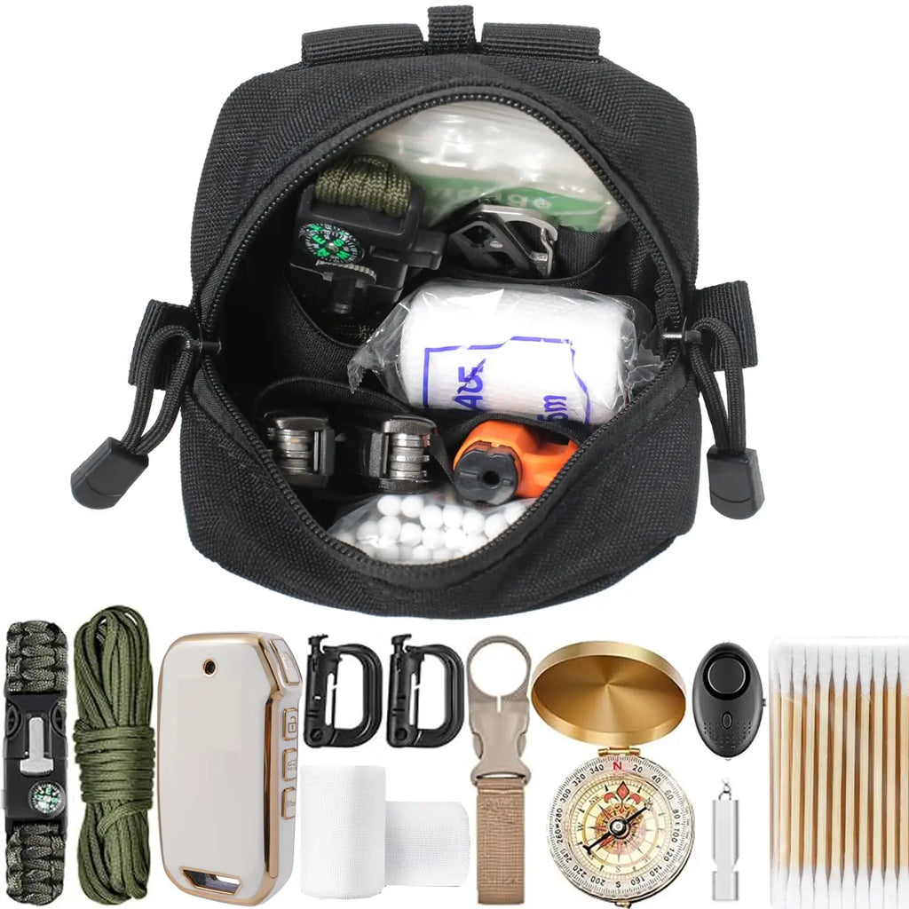 Mini Tactical Molle Compact Utility Pouch - General Purpose Small Admin Molle Pouches EDC Tool Utility Multi-Purpose Waist Belt