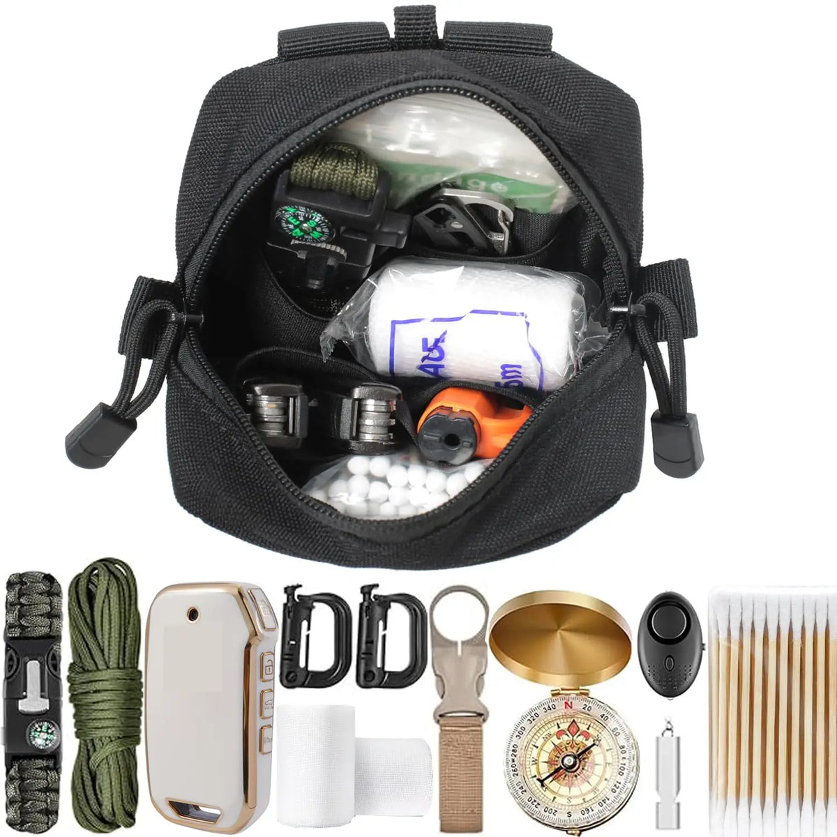 Mini Tactical Molle Compact Utility Pouch - General Purpose Small Admin Molle Pouches EDC Tool Utility Multi-Purpose Waist Belt