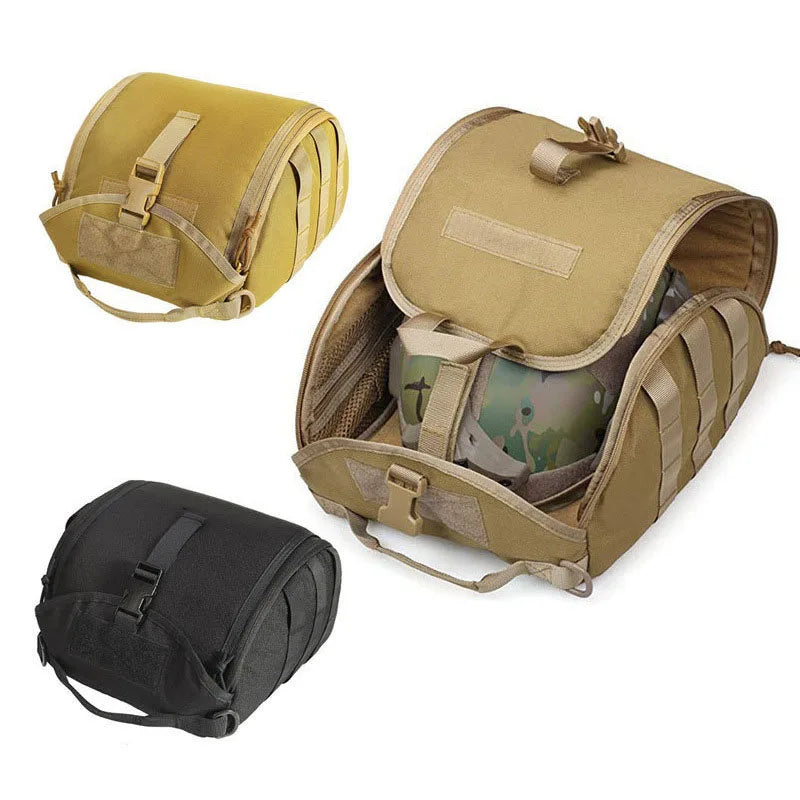Tactical Helmet Bag For Fast MICH Wendy Helmet Airsoft Anti-virus Carrier Bag Bulletproof Helmet Box Outdoor Storage Molle Bag