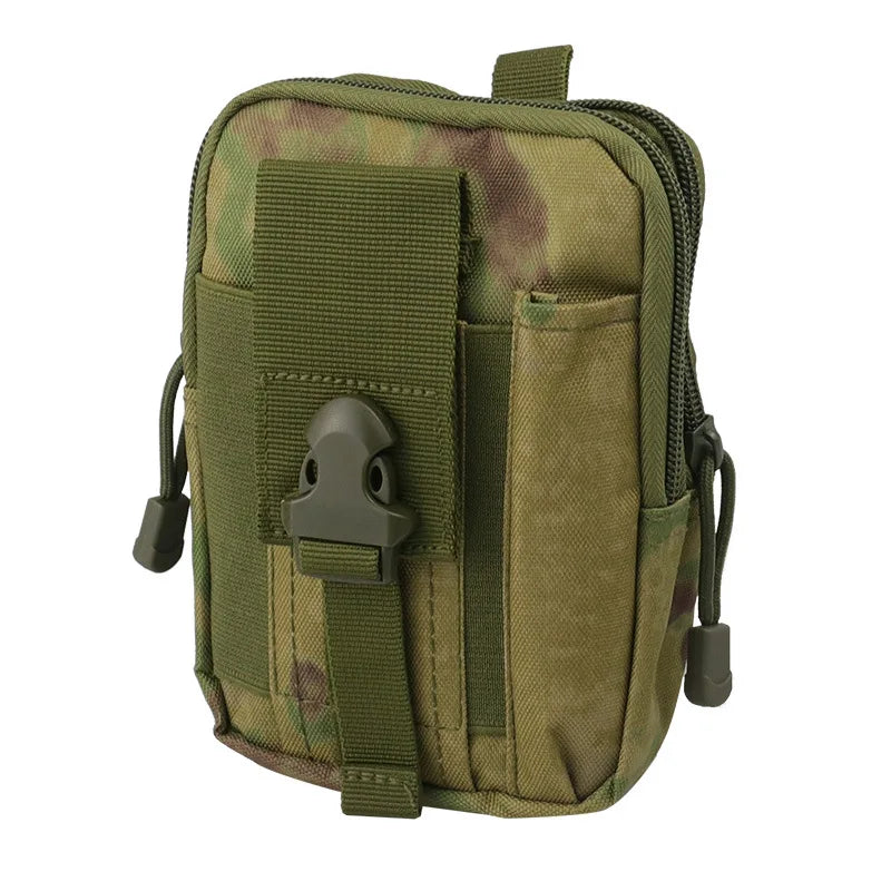 Multipurpose Belt Bag Freely Adjusted Outdoor Sports Bag Survival Tool Bag Travel Waist Bag for Camping Hiking Running Fishing