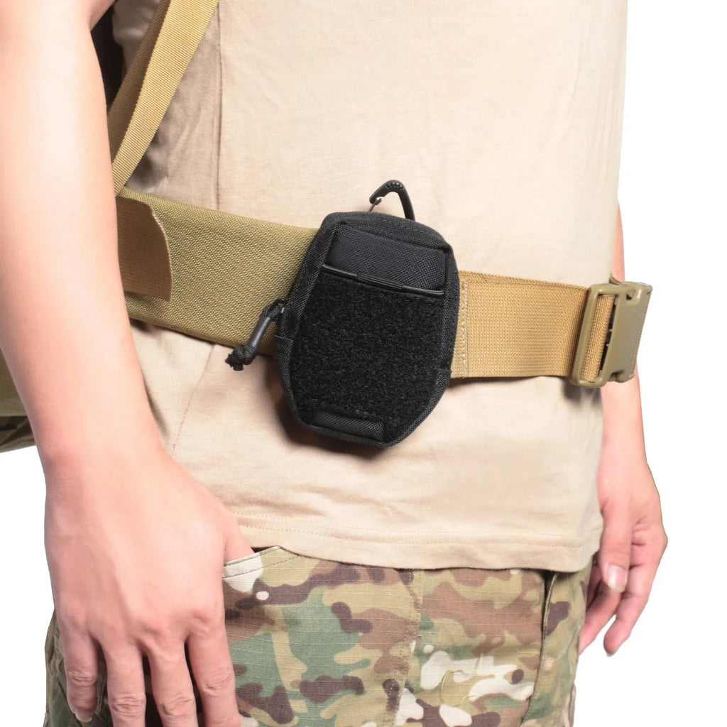 Tactical EDC Molle Pouch Phone Holder Camping Belt Purse Admin Pouch EDC Tool Bag Hunting Organizer Pouch