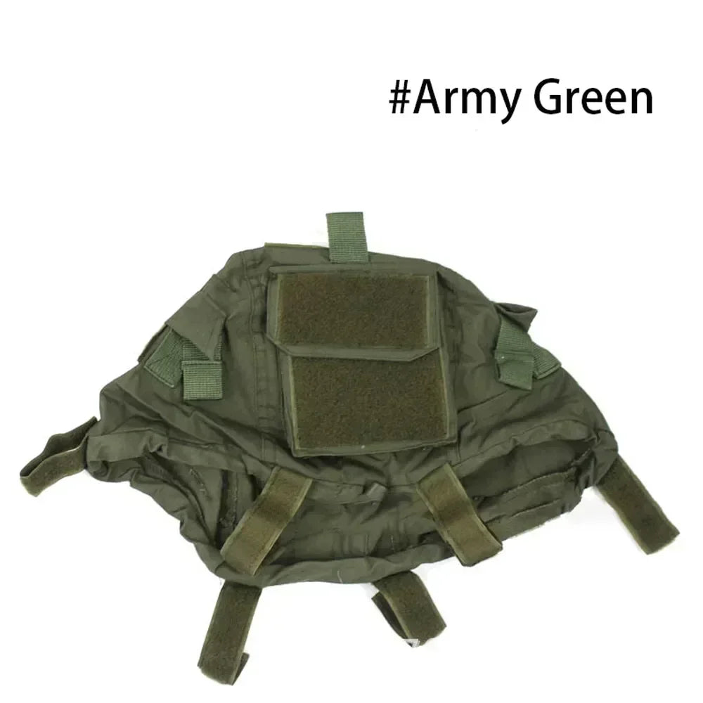 Tactical Helmet Cover for MICH2000 Camouflage Protective Gear Outdoor Shooting Hunting Airsoft Counterweight Accessories Adults