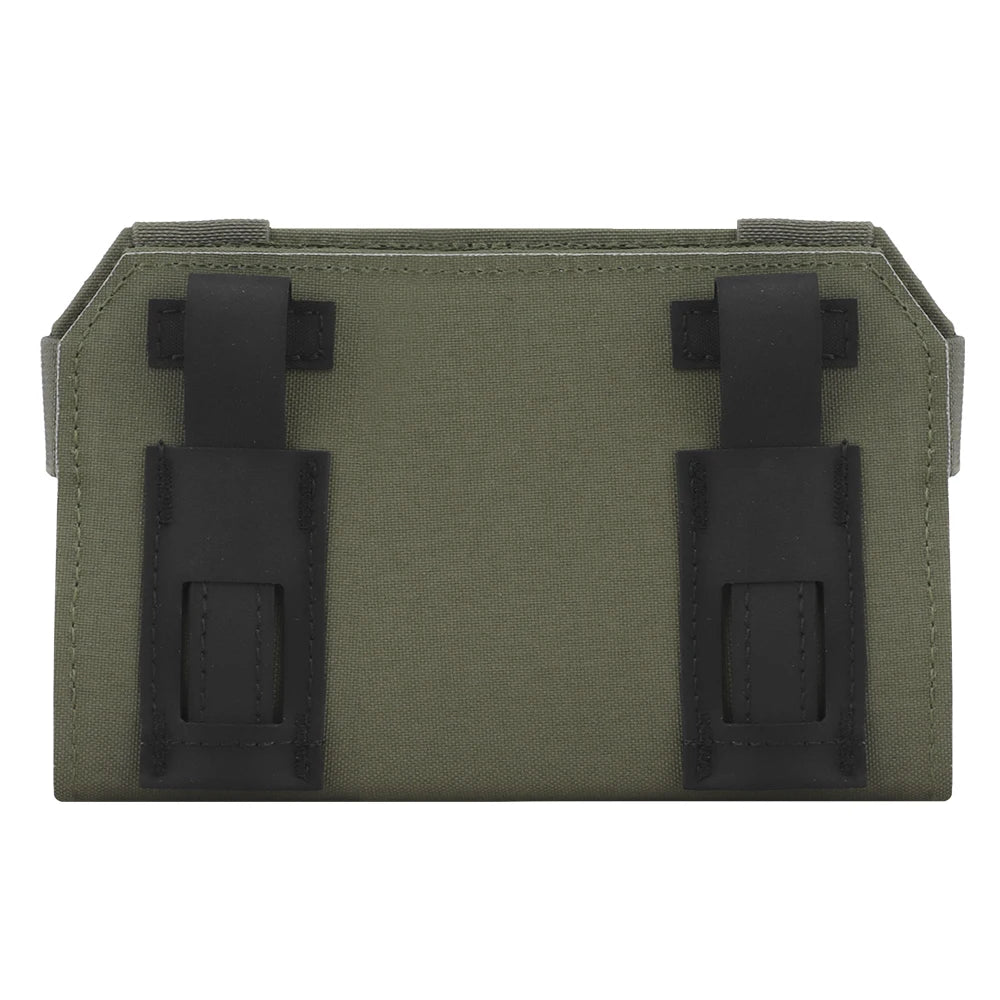 Tactical Molle Phone Pouch Plate Carrier FrontPanel Map Holder Carrier Bag Airsoft Accessorie