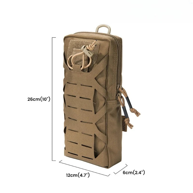 Tactical Molle Waist Bag for Men Outdoor EDC Tool Pouch Utility Gadget Organizer Vest Pack Water Bottle Phone Case Compatible