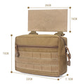 1000D Tactical Sack Pouch Sub Abdominal Drop Down Belly Utility Bag For D3 Chest Rig MK3 Hunting Vest Plate Carrier Storage Bag
