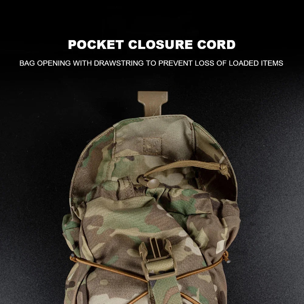 Tactical GP Pouch MOLLE Large Capacity Outdoor Hunting Sport Sundries Storage Bag Shooting Airsoft Vest Plate Carrier Waist Bag