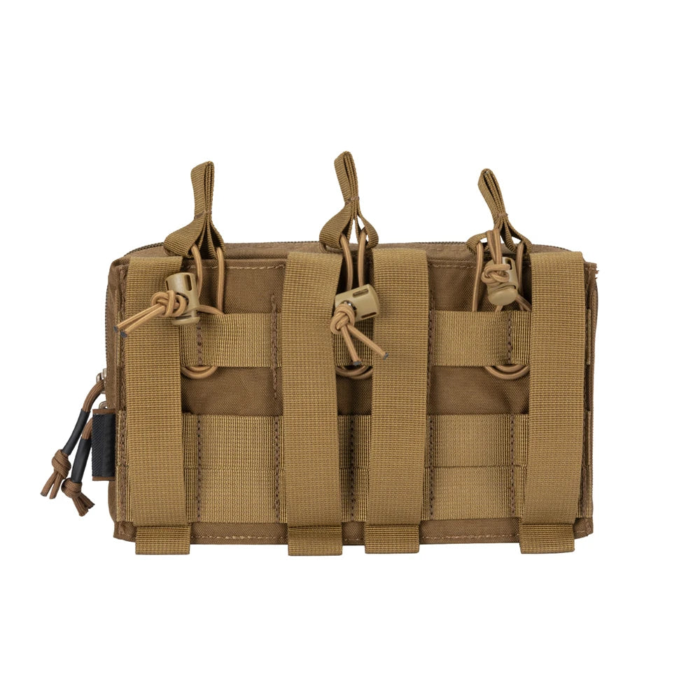 Tactical Molle Magazine Pouch Accessories Bag Tactical Pouches Triple Rifle Mag Pouch Cartridge Holder for M4 M14 M16 with Pouch