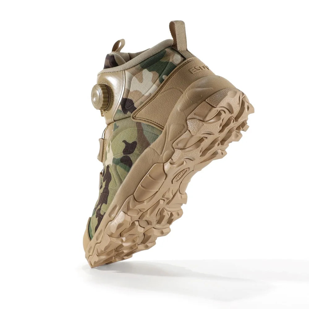 ESDY Tactical Hunting Boots Outdoor Sports Rapid Response camouflage Breathable Men's Shoes Hunting Ankle Boots Safe sneakers
