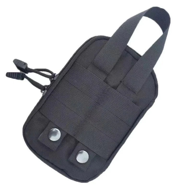Tactical First Aid Bag Emergency Camping Hunting Mountaineering Medicine Bag Lightweight Utility Tool Portable Storage Waist Bag