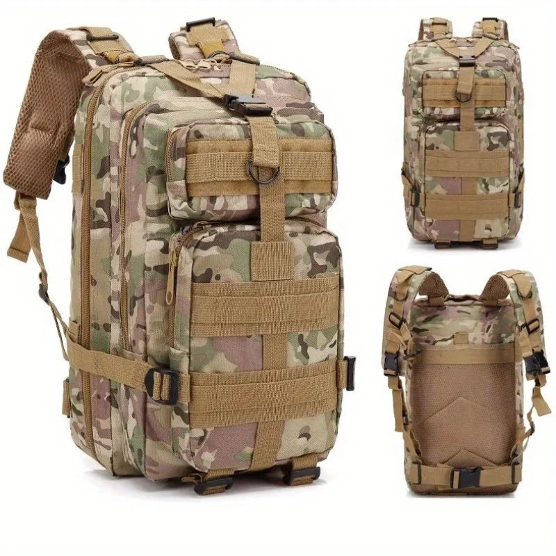 30L Military Tactical Backpack Army Camo Molle Bag Tactical Outdoor Sports Camping Hunting Pack For Men Hiking Climbing Bag