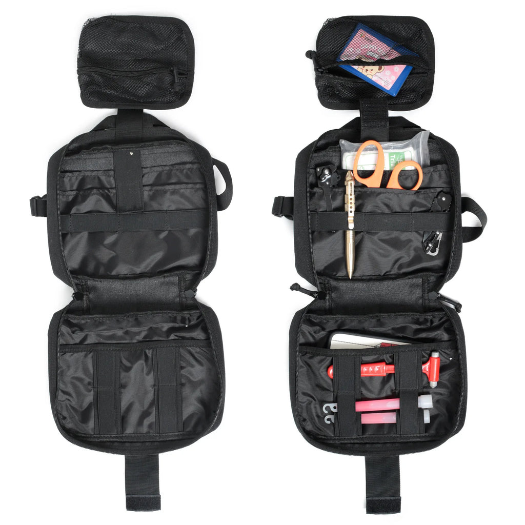 Portable Tactical First Aid Kit Medical Bag For Hiking Travel Home Emergency Treatment Case Survival Tools EDC Pouch