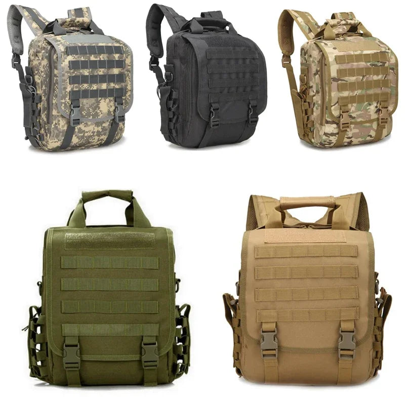 20L Men Male Molle Tactical Backpack Softback Laptop Handbag Outdoor Waterproof Rucksack Hiking Camping Hunting shoulder Bags