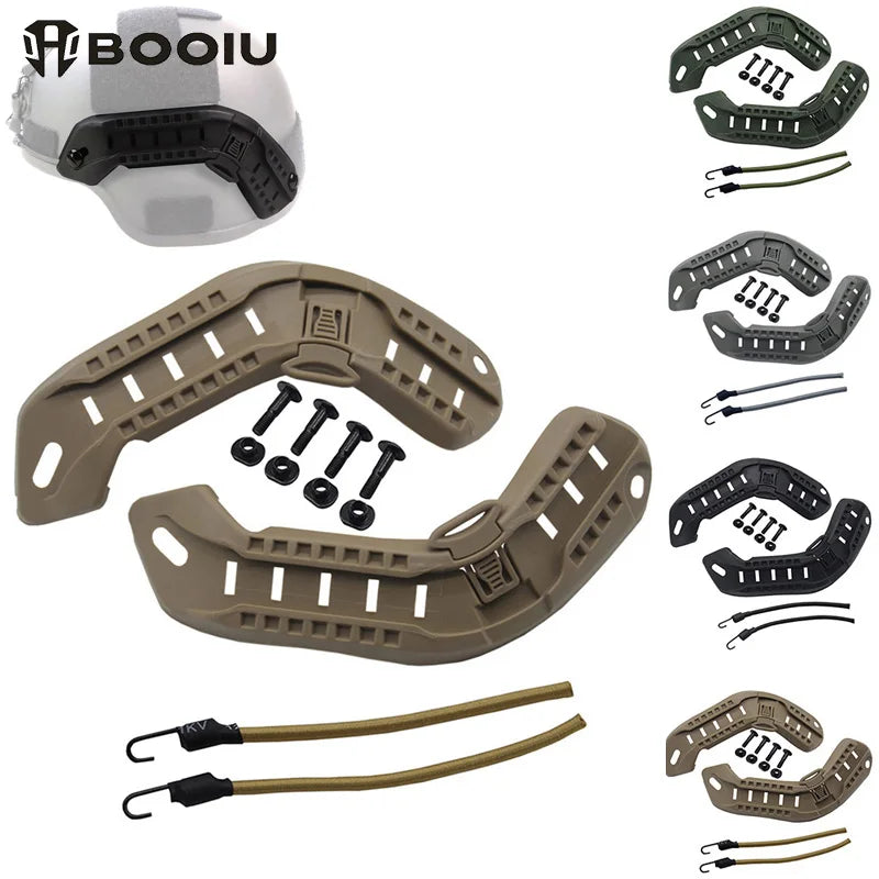 Tactical MICH2000 Helmet Side Guide Rail ARC Helmet Mount Rail Hunting Cycling Airsoft Mich 2000 Helmet Adaper Accessories