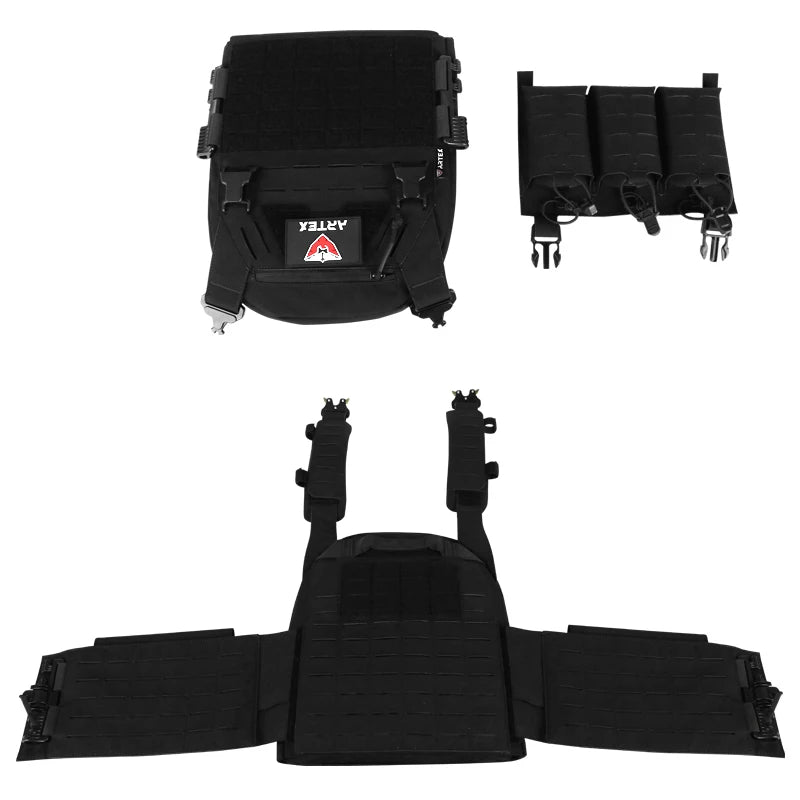 ARTEX8317 Outdoor Multi-Functional Waterproof 500D Nylon Modular Quick-Release Tactical Vest and Vest Stretchable Equipment 8317
