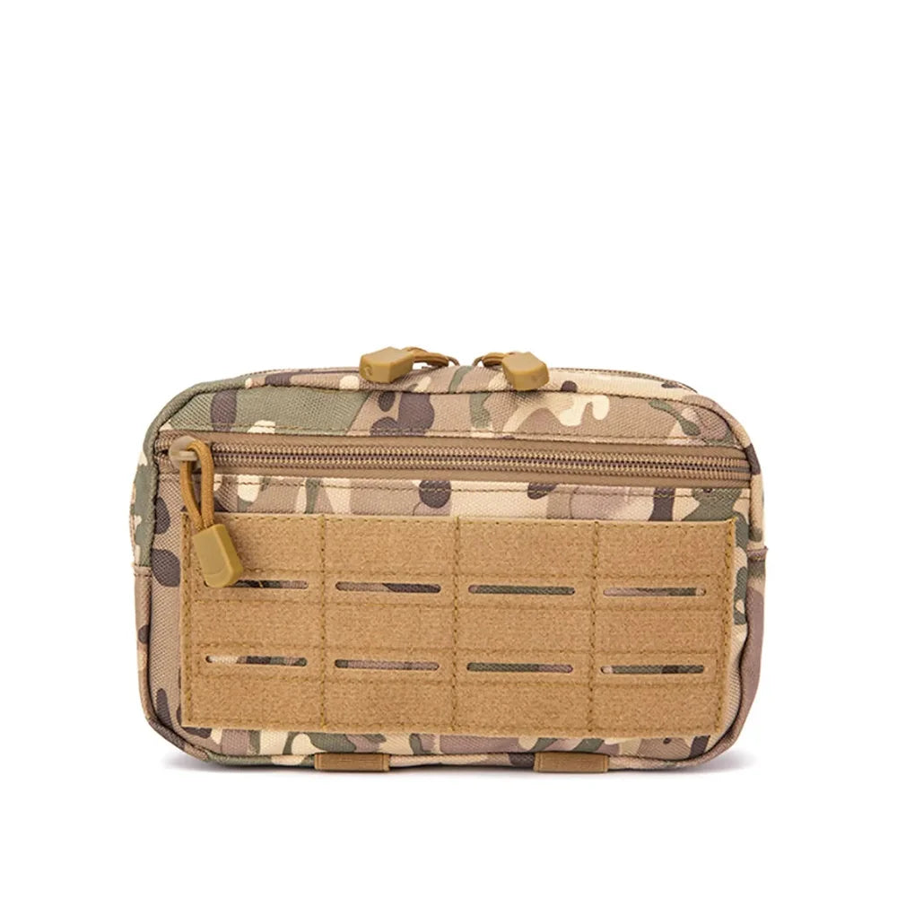 Tactical MOLLE Waist Pouch Compact EDC Utility Bag Phone Tool Storage Outdoor Hunting Hiking Accessory
