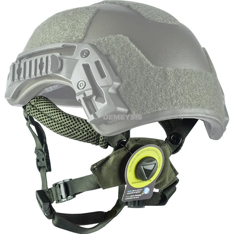 Tactical Helmets Memory Foam Pad Quick Adjust Suspension System Lanyard Chin Strap for Wendy FAST Airsoft Helmet