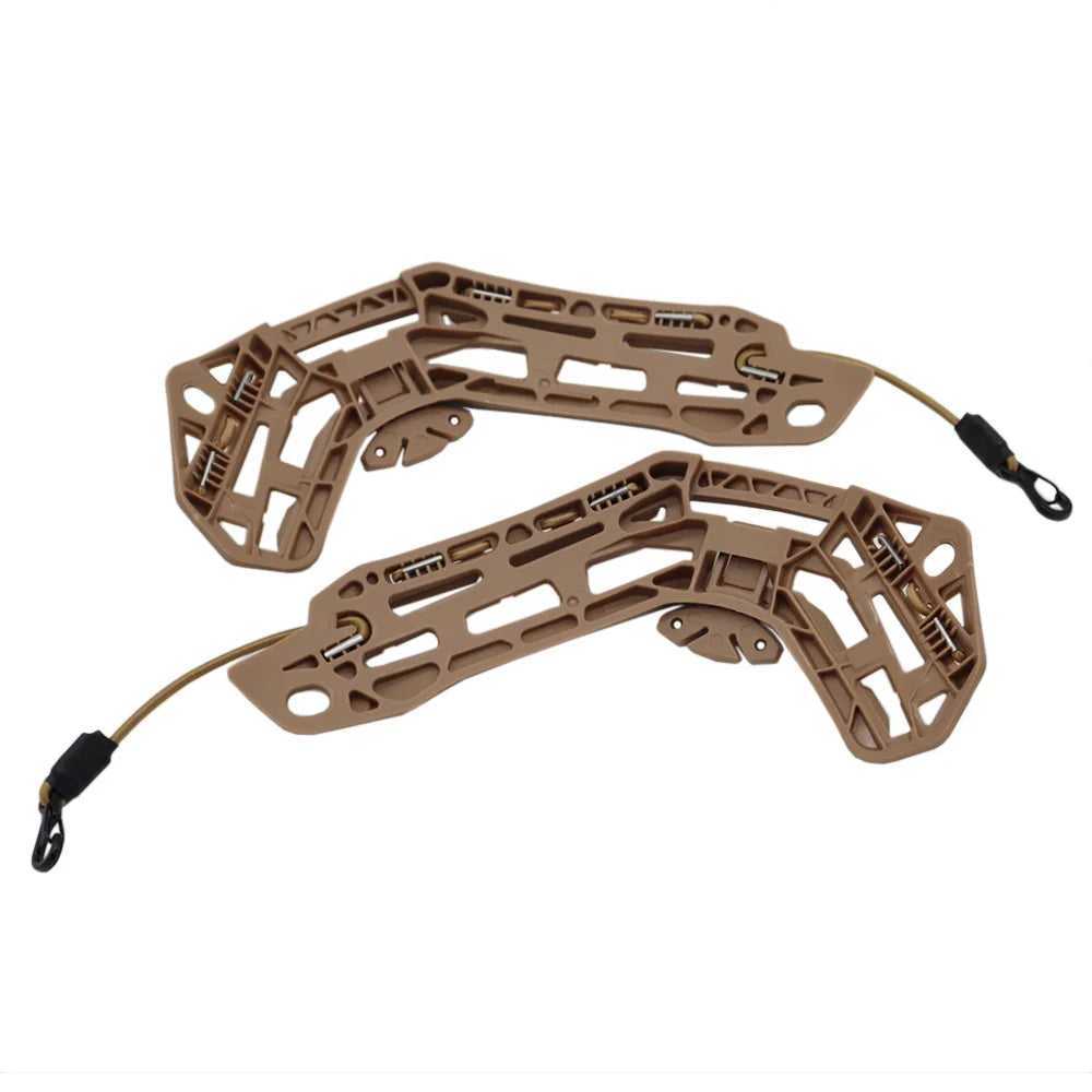 Nylon Tactical Caiman Helmet Side Guide Rail Revision Helmet Specific Mount Rail Hunting Airsoft Helmet Accessories